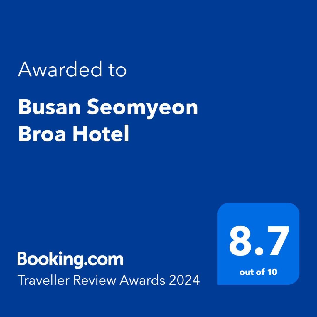 Busan Seomyeon Broa Hotel Екстер'єр фото