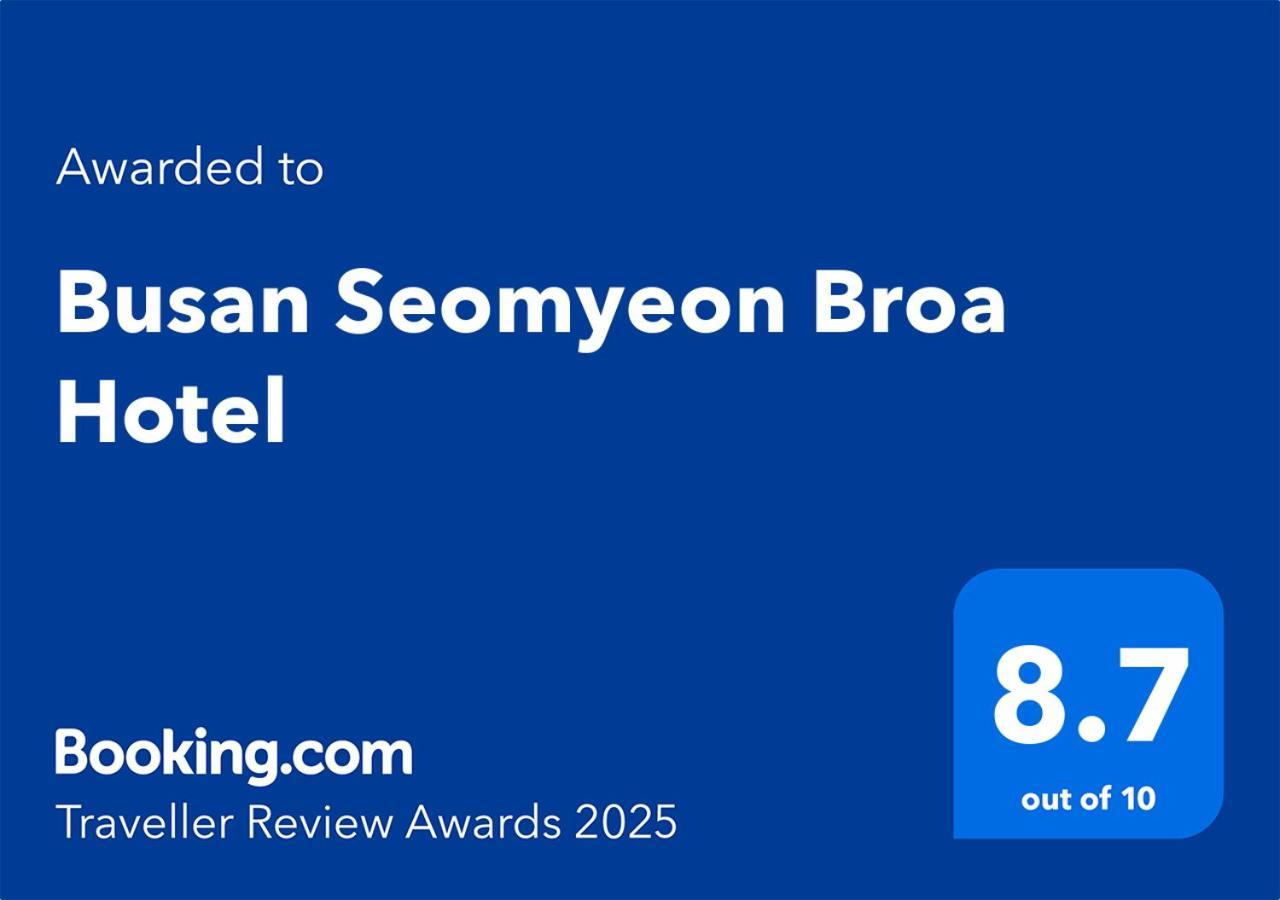 Busan Seomyeon Broa Hotel Екстер'єр фото